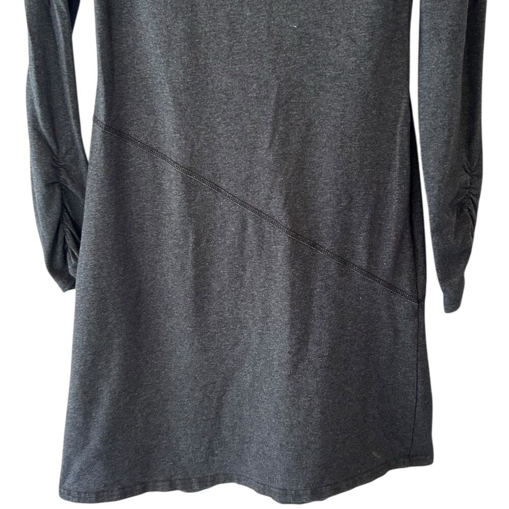 Athleta Sunburst Nectar Ruched Long Sleeve Dress Small - Picture 10 of 12